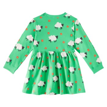 Παιδικό Φόρεμα Πράσινο Με Πρόβατα McCartney