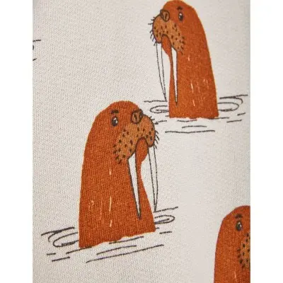 MINI RODINI KIDS WALRUS SLEEVE DRESS MINI RODINI KIDS WALRUS SLEEVE DRESS