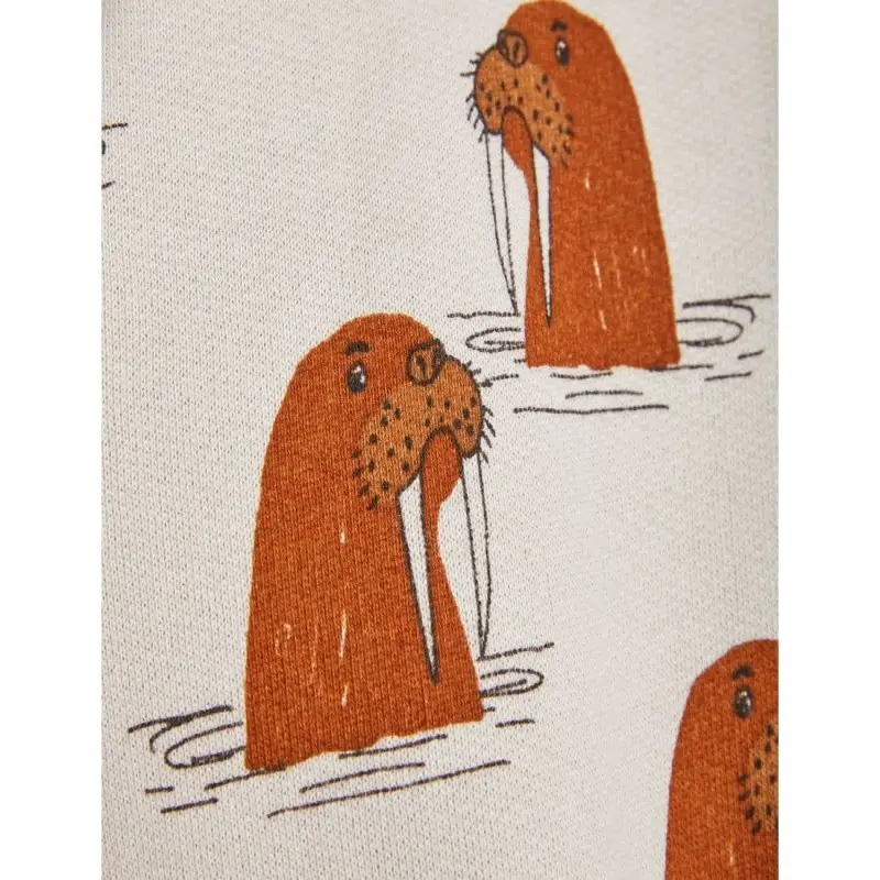 MINI RODINI KIDS WALRUS SLEEVE DRESS MINI RODINI KIDS WALRUS SLEEVE DRESS