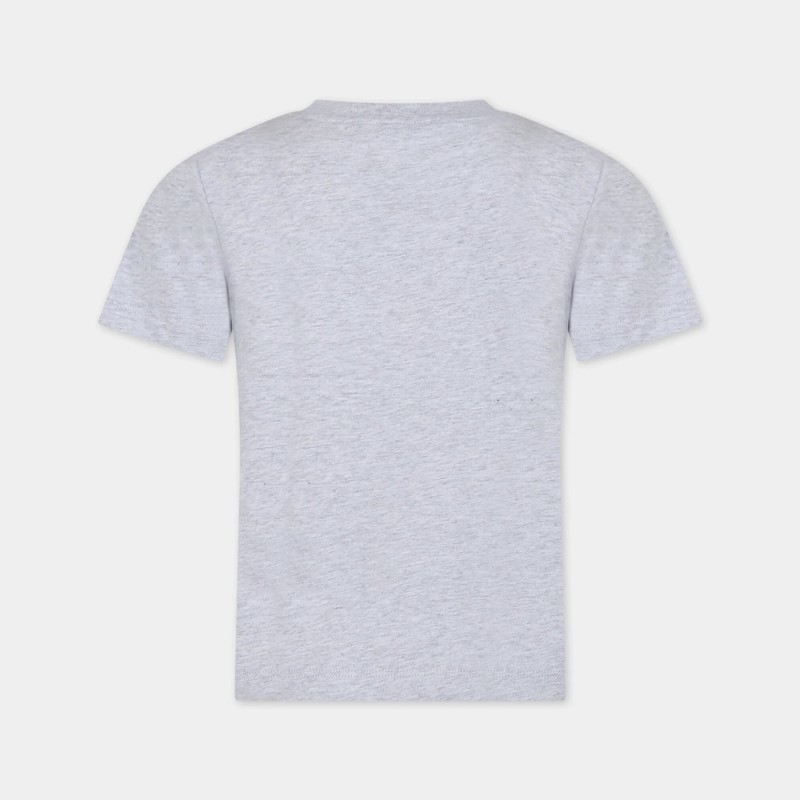 Kids' Grey Shark Short Sleeve T-Shirt Stella McCartney Kids' Grey Shark Short Sleeve T-Shirt Stella McCartney