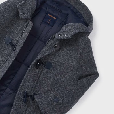 Children's Gray Montgomery Hoodie Boy Mayoral