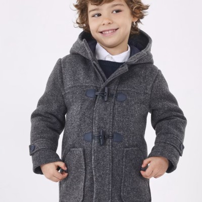 Children's Gray Montgomery Hoodie Boy Mayoral