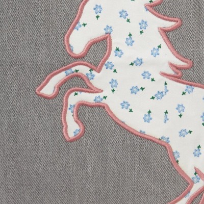 Παιδικό Γκρι Τζιν Παντελόνι Με Άλογα Stella McCartney