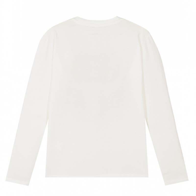 Kids Ivory Brown Bear Blouse Stella MacCartney Kids Ivory Brown Bear Blouse Stella MacCartney