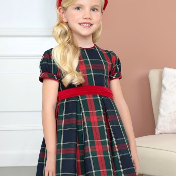 Παιδικό Καρό Φόρεμα Abel & Lula