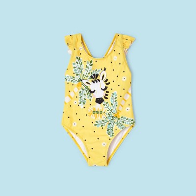 Παιδικό Κίτρινο Ολόσωμο Μαγιό Ζέβρα Mayoral