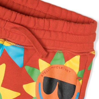 Παιδικό Κόκκινο Σορτς Με Ήλιους Stella McCartney