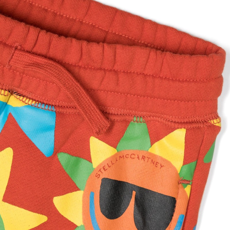 Kids Red Sun Shorts Stella McCartney Kids Red Sun Shorts Stella McCartney