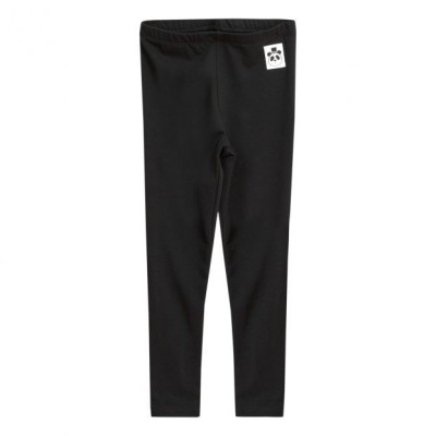 Kids Black Leggings Mini Rodini Kids Black Leggings Mini Rodini