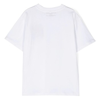 Stella McCartney Παιδικό Λευκό Κοντομάνικο Μπλουζάκι "ALOHA" Stella McCartney Παιδικό Λευκό Κοντομάνικο Μπλουζάκι "ALOHA"