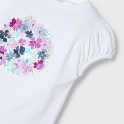 Children's Lilac Set With Flowers Mayoral