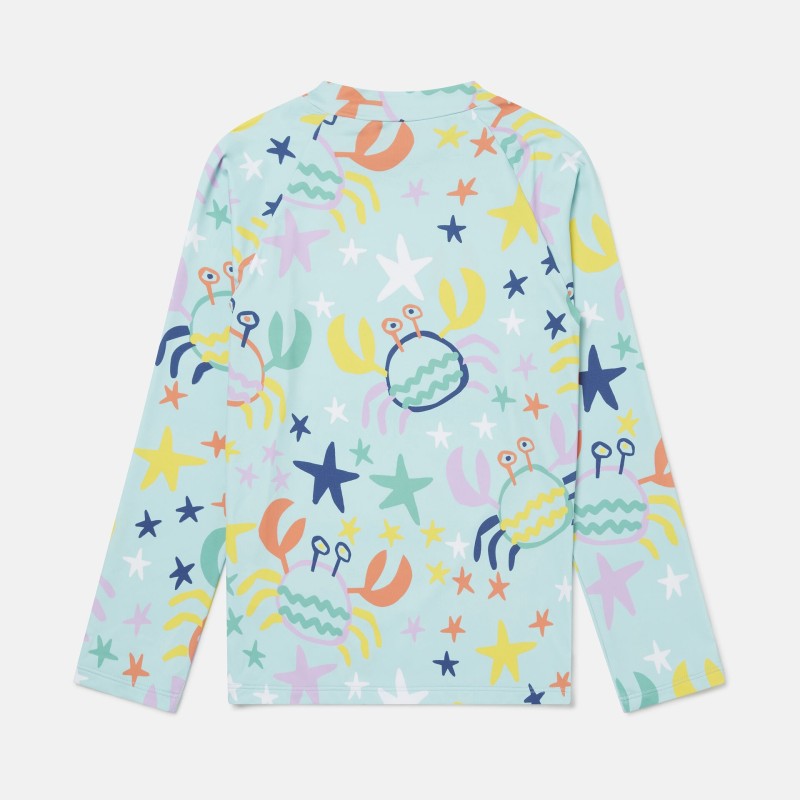 Stella McCartney Kids Swim Top with Crabs Stella McCartney Kids Swim Top with Crabs