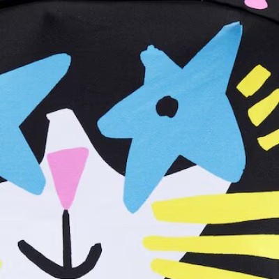 Kid Black Swimsuit with Cat Stella Mc Cartney
