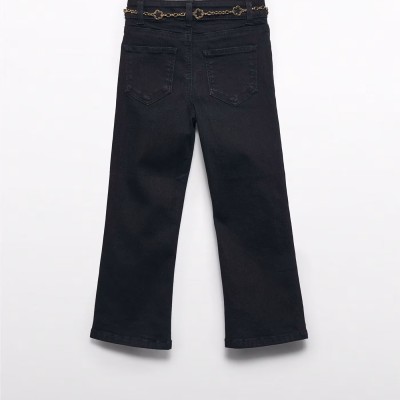Children's Black Jeans Bell Bottoms Abel and Lula Children's Black Jeans Bell Bottoms Abel and Lula