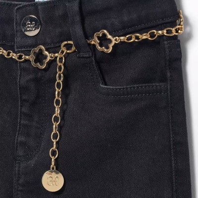 Children's Black Jeans Bell Bottoms Abel and Lula Children's Black Jeans Bell Bottoms Abel and Lula