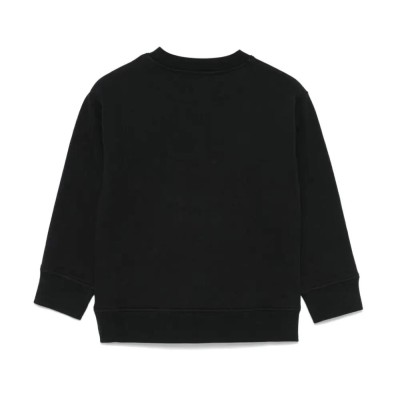 Kids Black Sweatshirt with Chickens Stella Mc Cartney