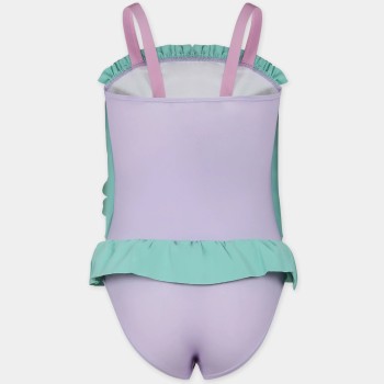 Stella McCartney Παιδικό Μωβ Ολόσωμο Με Θαλάσσιους Ιππόκαμπους 