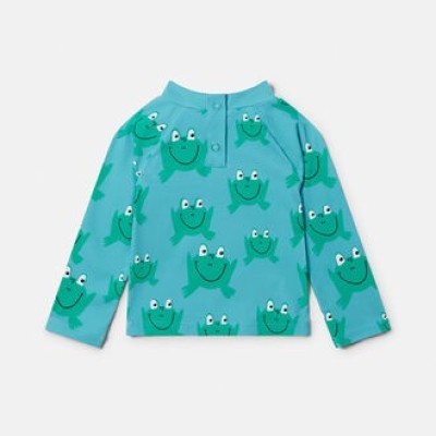 Frog Blue Green Print Swimsuit Stella Mc Cartney