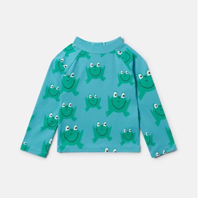 Frog Blue Green Print Swimsuit Stella Mc Cartney