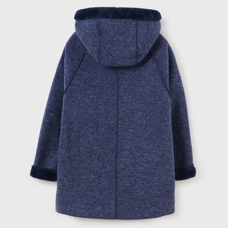 Children's Blue Ruff Mouflon Coat Mayoral Children's Blue Ruff Mouflon Coat Mayoral