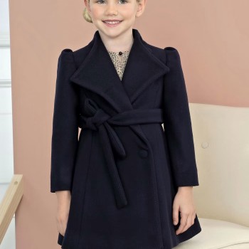 Παιδικό Ναυτικό Μπλε Υφασμάτινο Παλτό Abel and Lula