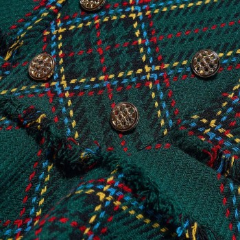 Παιδικό Πράσινο Καρό Φόρεμα Abel and Lula