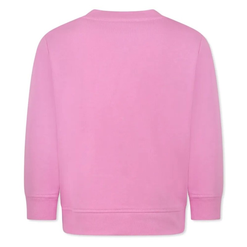 Kid's Pink Sweatshirt With Strawberry Stella Mc Cartney Kid's Pink Sweatshirt With Strawberry Stella Mc Cartney