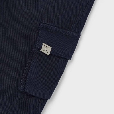 Children's Dark Blue Boys Cargo Pants Mayoral