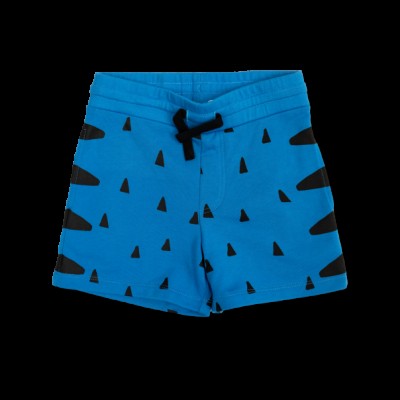 Kid's Blue Short With Print Stella Mc Cartney Kid's Blue Short With Print Stella Mc Cartney