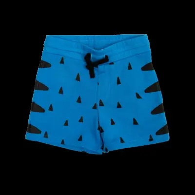 Kid's Blue Short With Print Stella Mc Cartney Kid's Blue Short With Print Stella Mc Cartney
