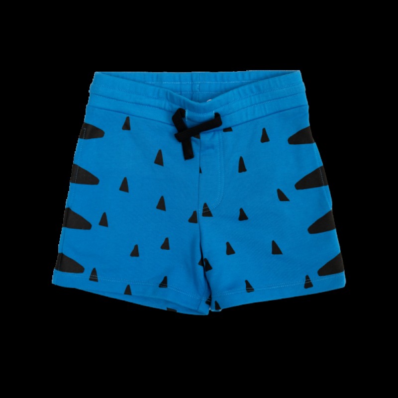 Kid's Blue Short With Print Stella Mc Cartney Kid's Blue Short With Print Stella Mc Cartney