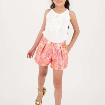 Angel Face Laeticia Orange Shorts