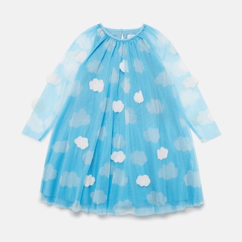 Παιδικό Τούλινο Φόρεμα Με Σύννεφα Stella McCartney