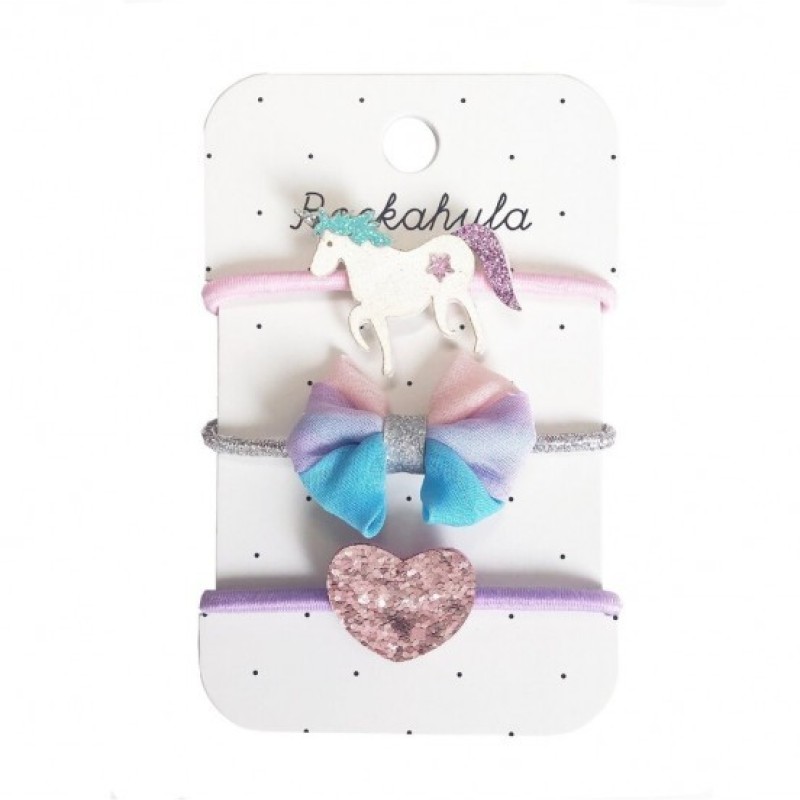 Rockahula Παιδικά Λαστιχάκια Μαλλιών Μονόκερος Glitter Rockahula Παιδικά Λαστιχάκια Μαλλιών Μονόκερος Glitter