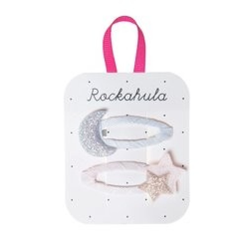 Rockahula Παιδικά Τσιμπιδάκια Με Αστεράκι και Φεγγαράκι