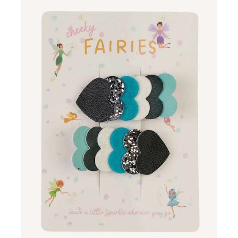 Children's 2-Piece Set Heart Clip Set Cheeky Fairies