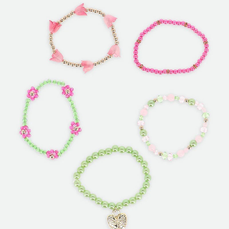 Rose Flower Bracelet Set Rose Flower Bracelet Set