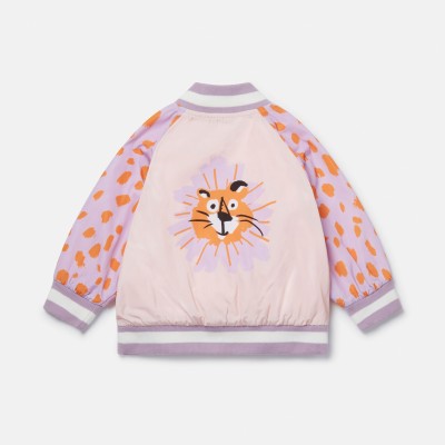 Stella Mc Cartney Baby Cheetah Face Bomber Jacket
