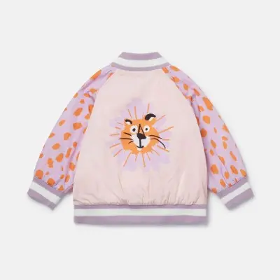 Stella Mc Cartney Βρεφικό Cheetah Face Bomber Jacket Stella Mc Cartney Βρεφικό Cheetah Face Bomber Jacket