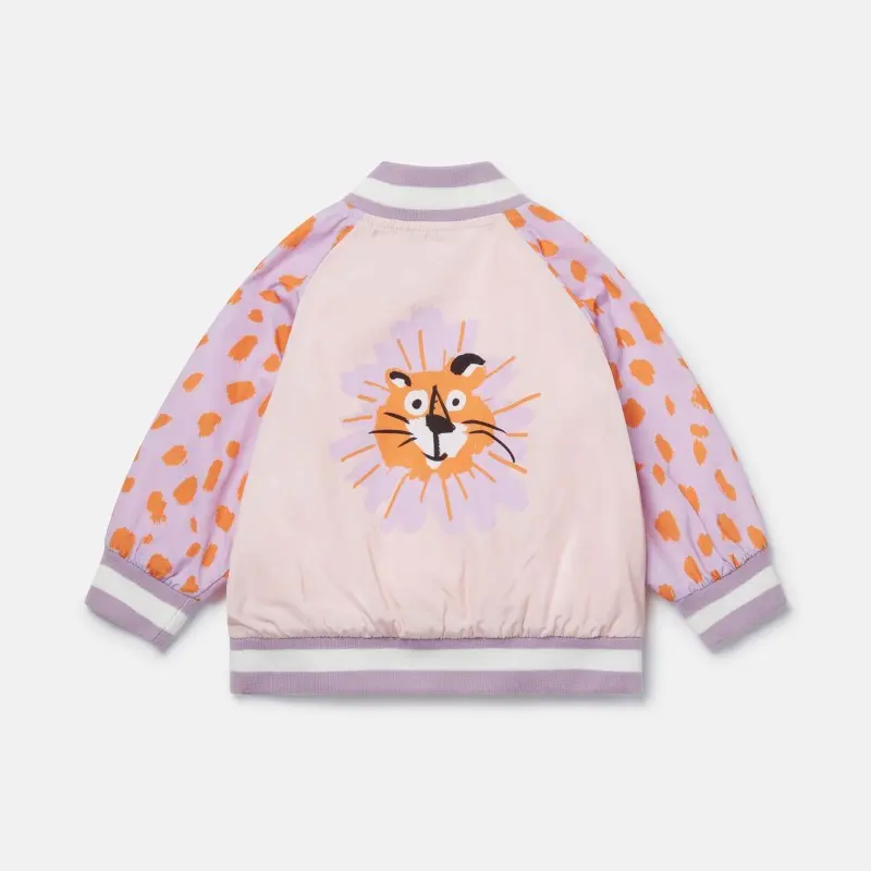 Stella Mc Cartney Βρεφικό Cheetah Face Bomber Jacket Stella Mc Cartney Βρεφικό Cheetah Face Bomber Jacket