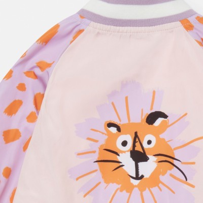 Stella Mc Cartney Baby Cheetah Face Bomber Jacket