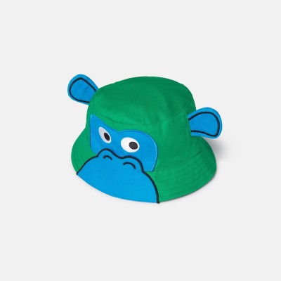 Stella Mc Cartney Baby Monkey Face Hat Green-Blue Stella Mc Cartney Baby Monkey Face Hat Green-Blue