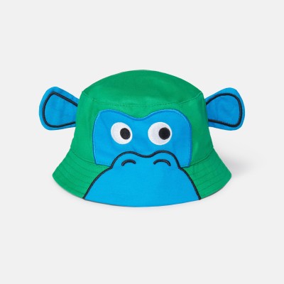 Stella Mc Cartney Baby Monkey Face Hat Green-Blue Stella Mc Cartney Baby Monkey Face Hat Green-Blue