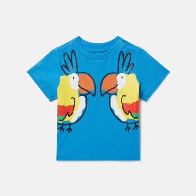Stella Mc Cartney Baby Parrot Print T-shirt Stella Mc Cartney Baby Parrot Print T-shirt