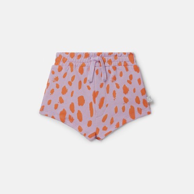 Stella McCartney Βρεφικό Λιλά Σορτς με Λεοπάρ Τύπωμα Stella McCartney Βρεφικό Λιλά Σορτς με Λεοπάρ Τύπωμα