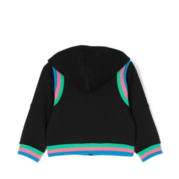 Stella Mc Cartney Παιδική Μαύρη Αθλητική Ζακέτα Stella Mc Cartney Παιδική Μαύρη Αθλητική Ζακέτα