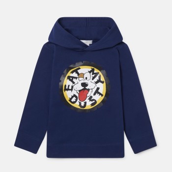 Stella Mc Cartney Παιδικό Φούτερ Oversized 'Eat My Dust' Fleece Stella Mc Cartney Παιδικό Φούτερ Oversized 'Eat My Dust' Fleece
