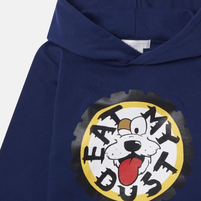 Stella Mc Cartney Παιδικό Φούτερ Oversized 'Eat My Dust' Fleece Stella Mc Cartney Παιδικό Φούτερ Oversized 'Eat My Dust' Fleece
