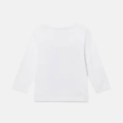 Stella McCartney kids Long sleeve White Blouse with a Rainbow Stella McCartney kids Long sleeve White Blouse with a Rainbow