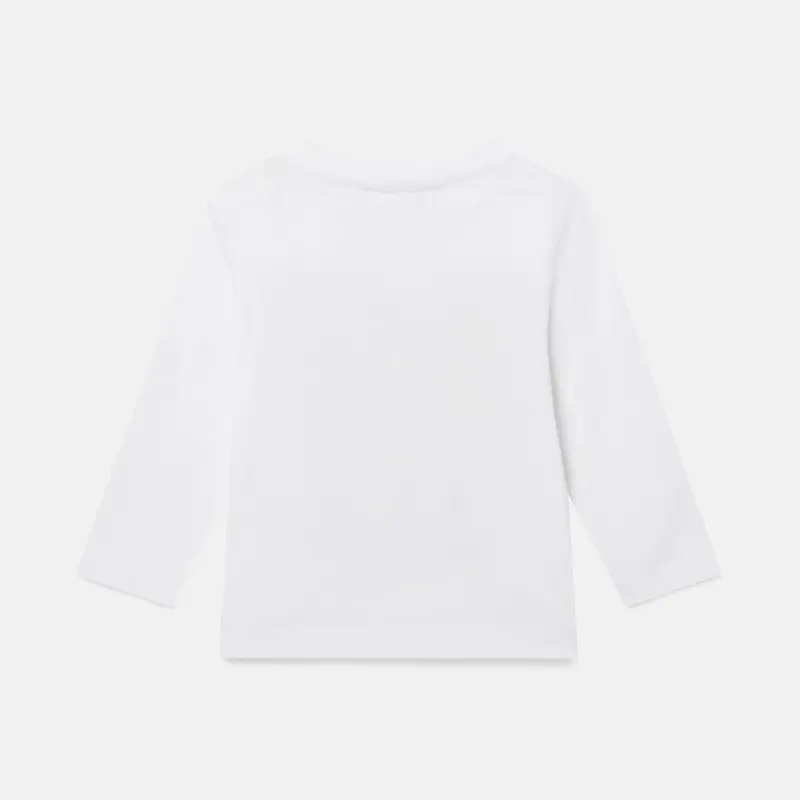 Stella McCartney kids Long sleeve White Blouse with a Rainbow Stella McCartney kids Long sleeve White Blouse with a Rainbow